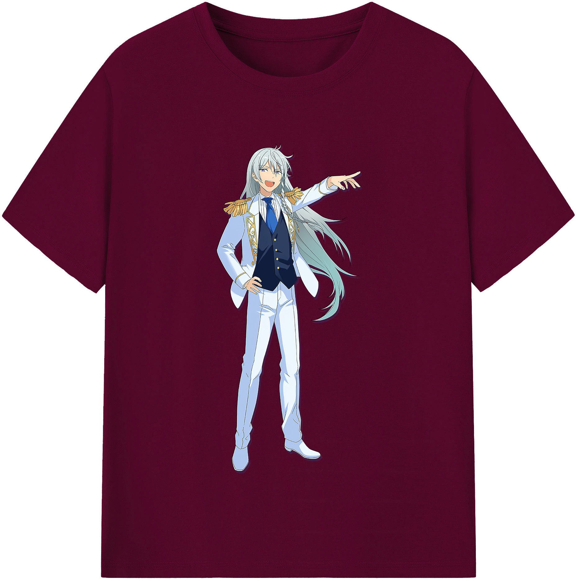 （画像用） あんさんぶるスターズ! Ensemble Stars レディースカジュアルプリントTシャツ（綿100％）